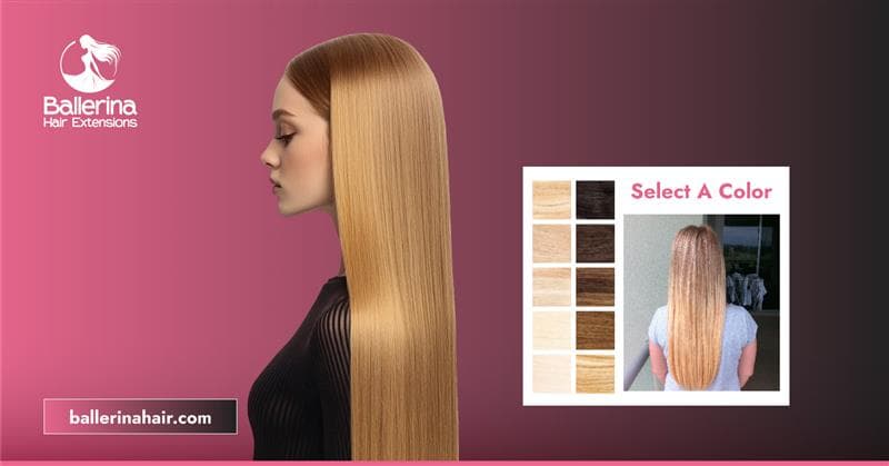 Hair Extension Color Matching