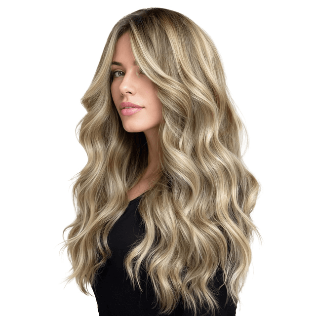 Wennallfe Genius Tape in Hair Extensions Human Hair, Invisible Tape In