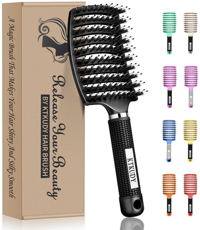 Detangling Brush for Women & Kids, Wet & Dry Hair, All Hair Types