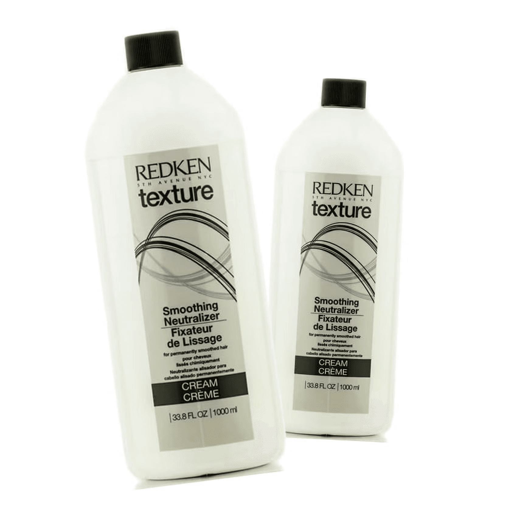 Redken Texture Smoothing Neutralizer Cream 33.8 Oz – Pack of 2
