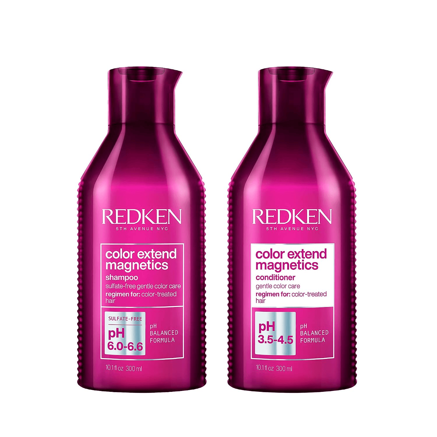 Redken Color Extend Magnetics Shampoo & Conditioner For Color-Treated Hair – Gently Cleanses & Protects Color With Amino Acid