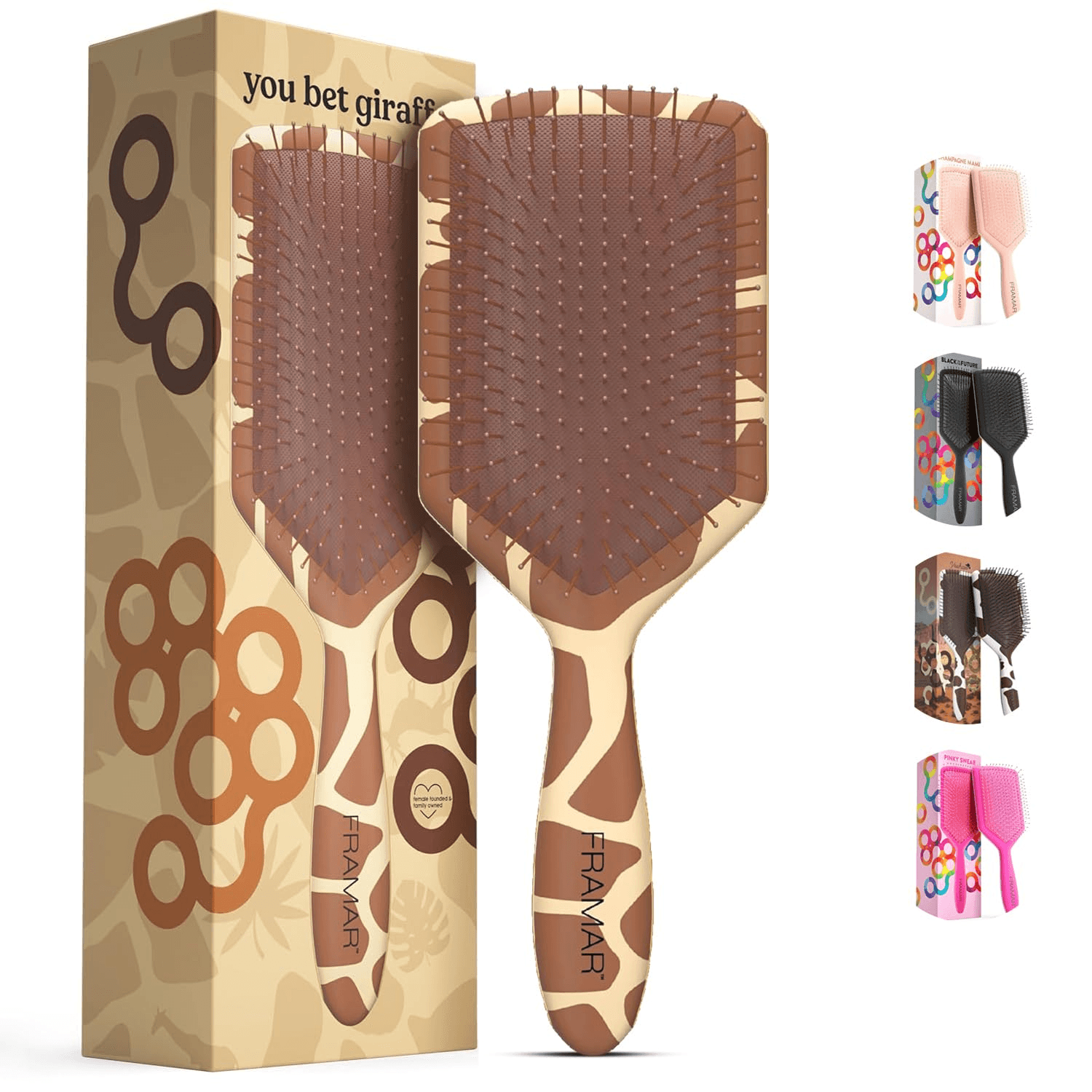 Paddle Hair Brush Detangler, Detangling Hairbrush for Women
