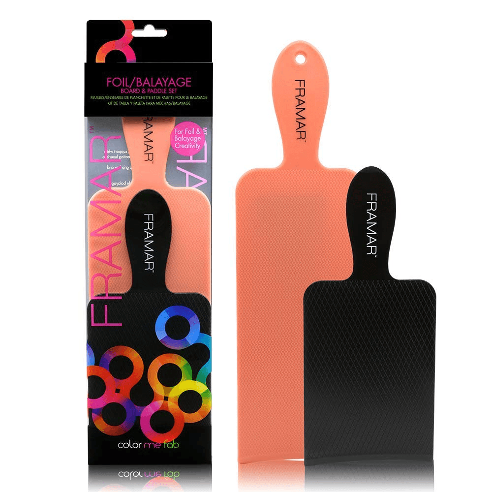 Framar Balayage Board and Paddle Set, Highlighting Board, Faster – 2 Pack