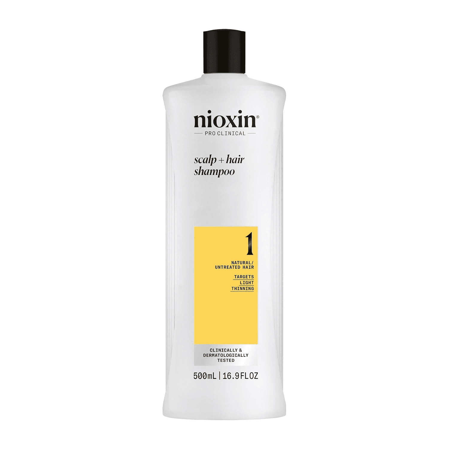 Nioxin System 1 Scalp + Hair Thickening Shampoo | for Natural Hair with Light Thinning | Strengthen against Breakage with Niacinamide & Biotin