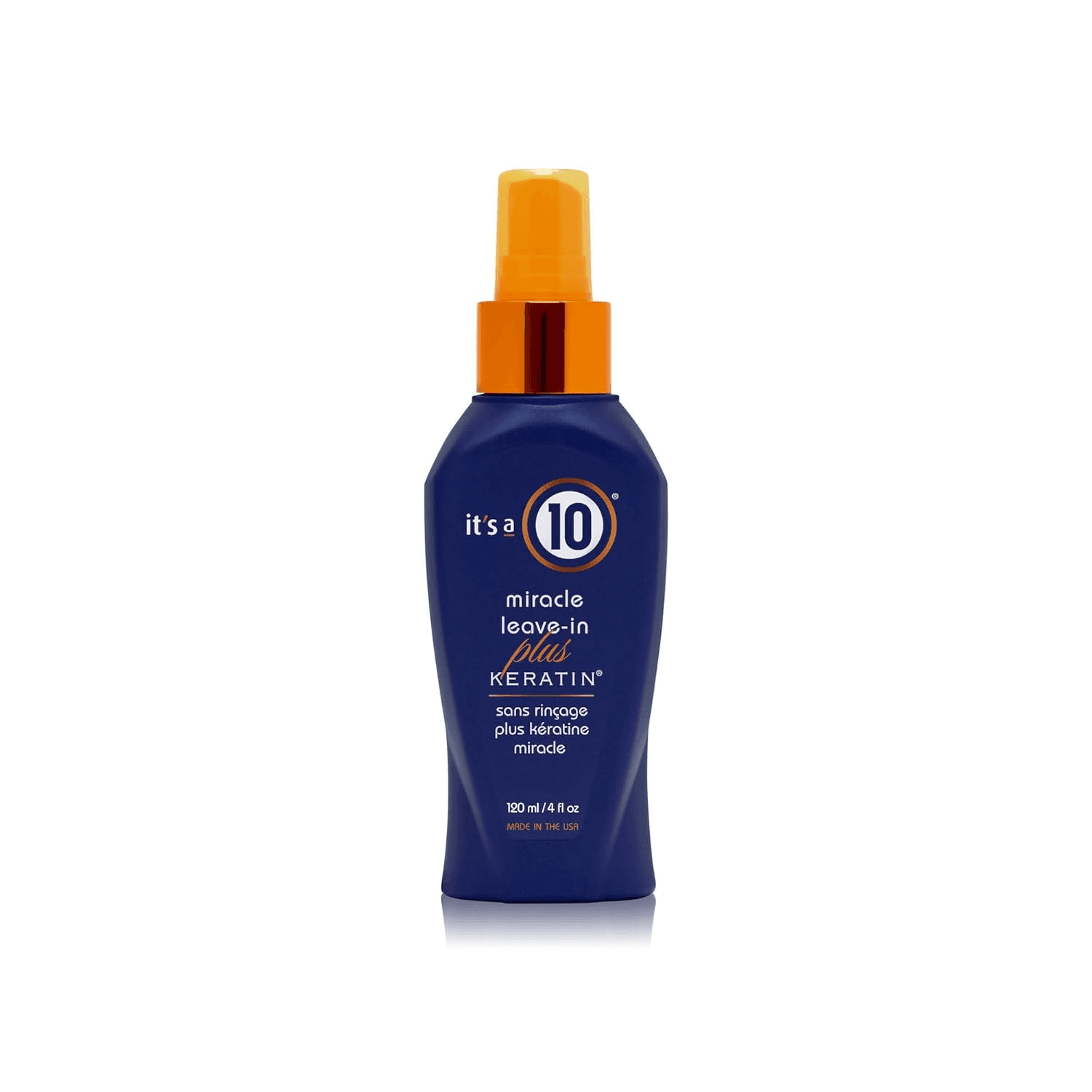 It's a 10 Miracle Leave-In plus Keratin 4 Oz