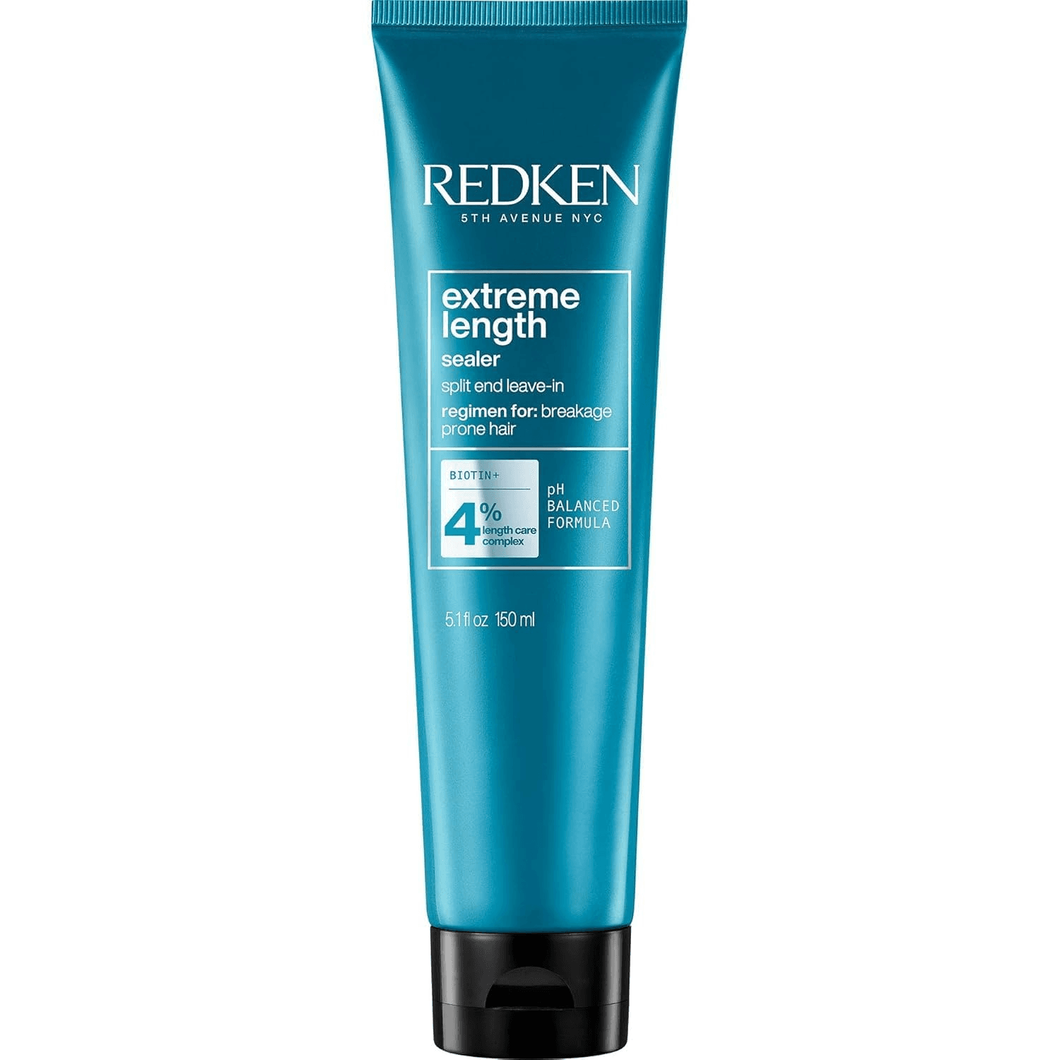 Redken Extreme Length Leave-In Treatment for Hair Growth – Seals Split Ends & Prevents Breakage, Infused with Biotin